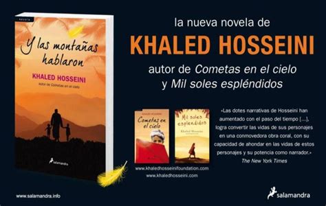 Y las montañas hablaron la nueva novela de Khaled Hosseini autor de