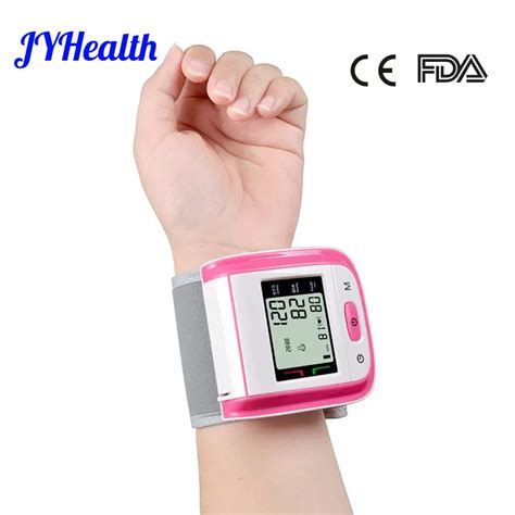 JYHealth Tensiom Tre M Dical Portable LED Au Poignet Tonom Trage De La