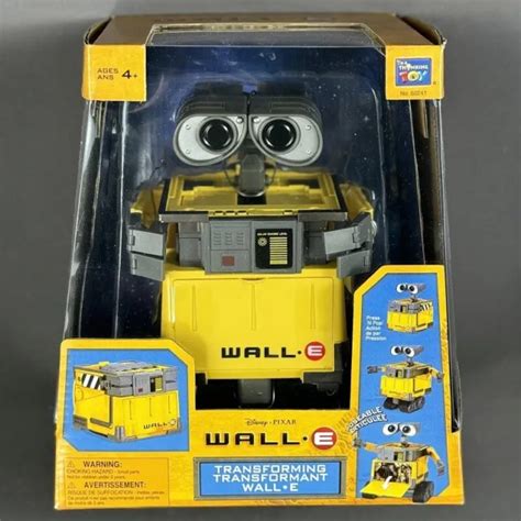 Hot Disney Pixar Wall E Thinkway Toys Walle Eva Transforming Wall E