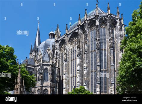 Aachen Cathedral Aachen City North Rhine Westphalia Germany Europe