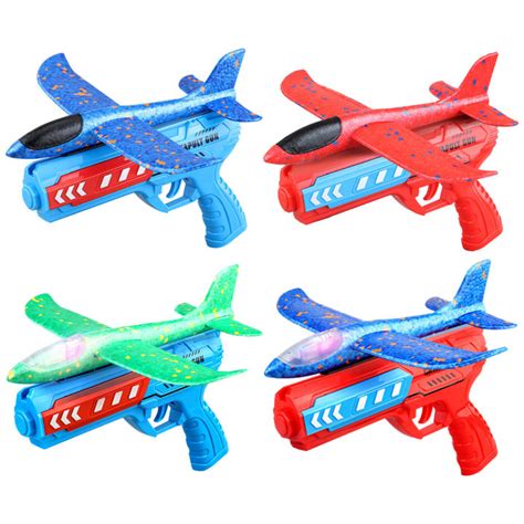 Airplane Launcher Toys Foam Catapult Plane Toys Non Slip For Kids 6