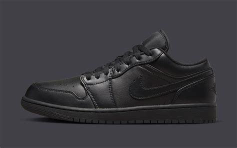 Air Jordan 1 Low Triple Black Returns In 2022 House Of Heat