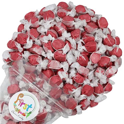 All Flavor Gourmet Salt Water Taffy Red Licorice Swirl 5