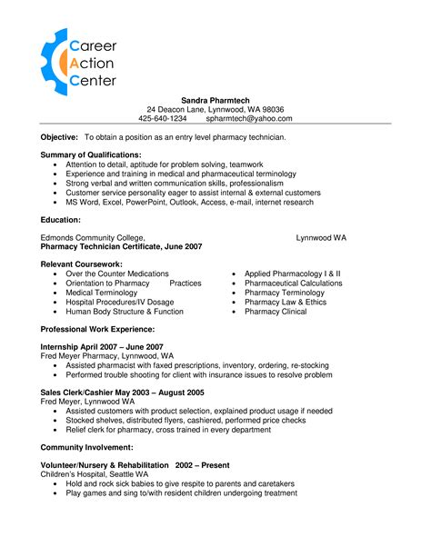 A Sample Resume For A Computer Technician In The Philippines With No