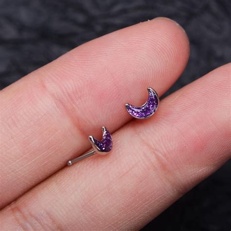 G Pcs Nose Studs L Stainless Steel Nose Etsy