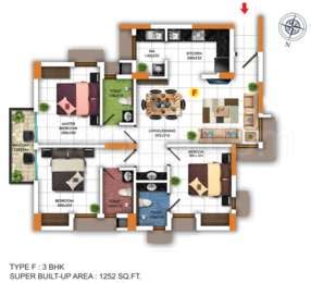 Bhk Apartment Flat For Sale In Desai Dd Sapphire Gardens Kuriachira