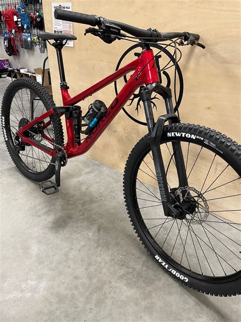 2024 Norco Fluid Fs A4 Large Red Rental Biking Roots