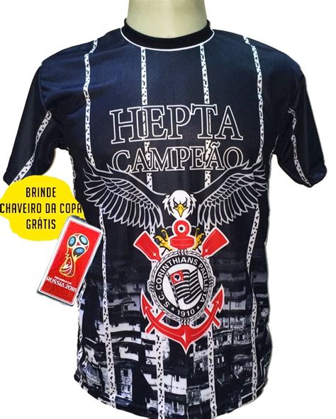 Camisa Gavi Es Da Fiel Corinthians O Campe O Dos Camp Es R Em