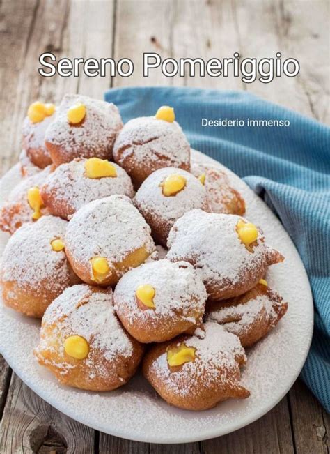 Sereno Pomeriggio Dolci Alla Crema Pasticcera Buongiorno Immagini It