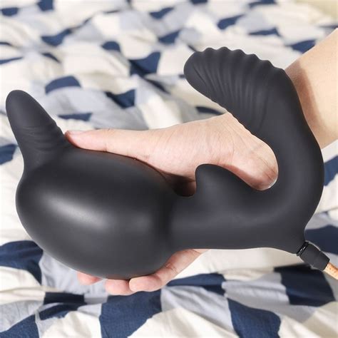 Inflatable Butt Plug Liquid Silicone Anal Expander Anal Expander For Men And Women Anal