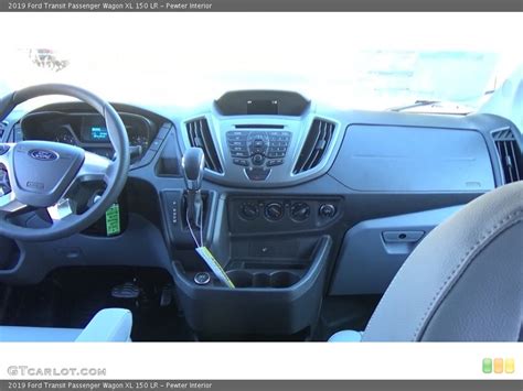 Pewter Interior Dashboard For The 2019 Ford Transit Passenger Wagon Xl