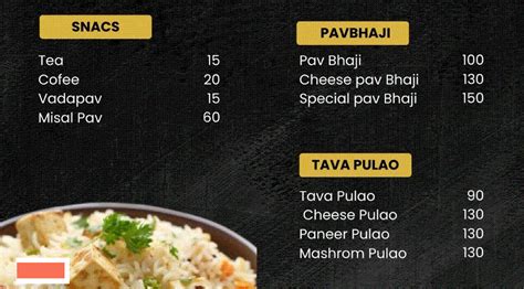 Menu Of Shreenath Foods Panvel Mumbai Dineout Discovery