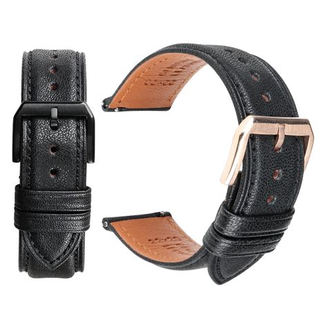 Maikes Mm Mm Quick Release Watch Band Vintage Genuine Cow Leather