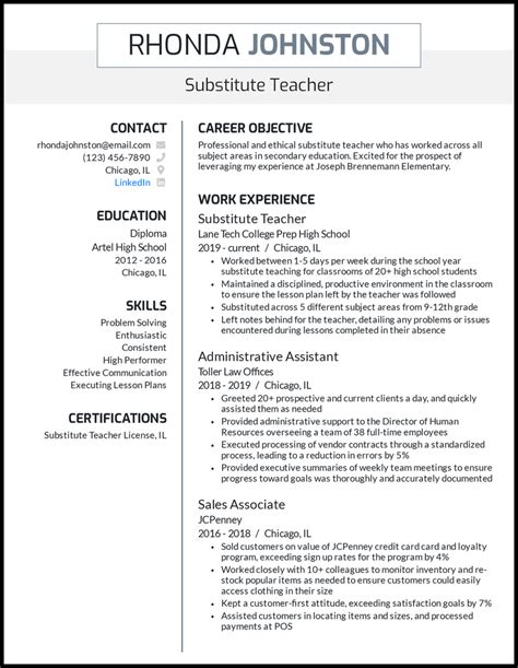 28 Teacher Resume Examples That Worked In 2024