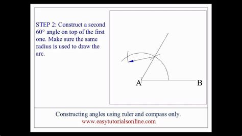 How To Construct Angles Using Protractor