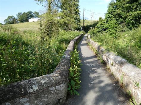 Pack Horse Bridge Over The River Alyn © Oliver Dixon Geograph