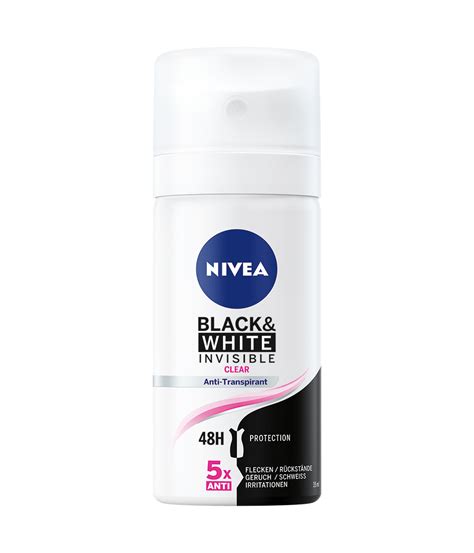 Black White Invisible Clear Anti Transpirant Ml Nivea