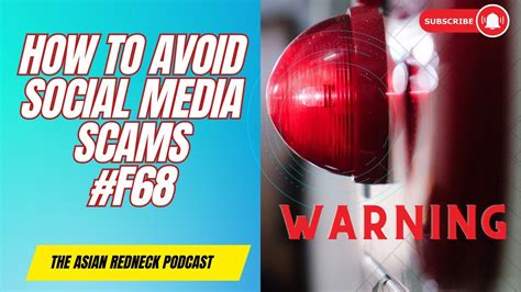 F68 How To Avoid Social Media Scams Youtube