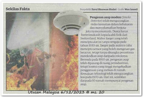Sekilas Fakta Pengesan Asap Moden Blog Perpustakaan Jbpm