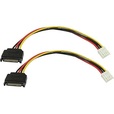 Amazon Cable Matters Pack Pin Molex To Sata Power Cable Sata