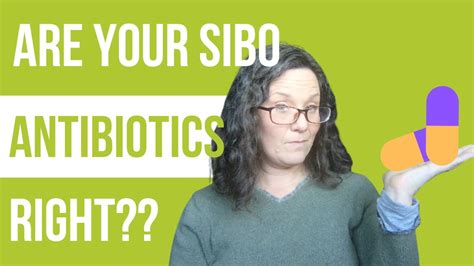 Are Your Antibiotics For SIBO Right YouTube