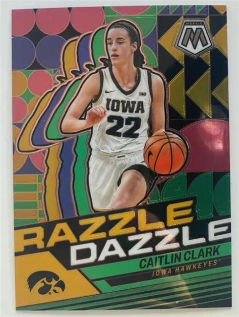 Panini Caitlin Clark Collezione Razzle Inserto Abbagliamento