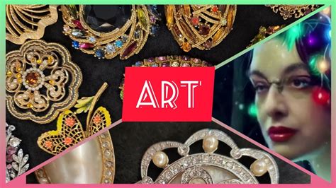 Притягательная магия винтажных брошей от американской компании ART ...