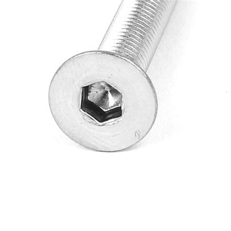 M6x40mm Stainless Steel Hex Socket Flat Head Countersunk Bolts Screw 10pcs Ebay