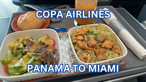 Review Copa Airlines Business Class Panama To Miami Youtube