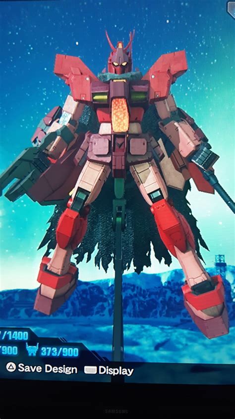 Amazing Red Warrior Custom Rgundambreaker3