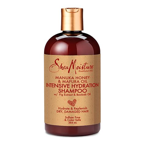 Shea Moisture Manuka Honey Mafura Oil Intensive Hydration Shampoo 384