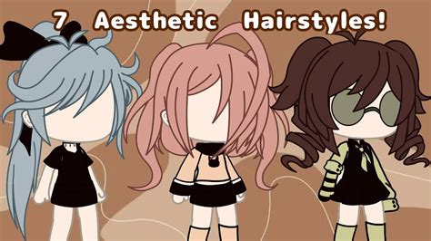 7 Aesthetic Gacha Life Hairstyle Ideas For Girls YouTube