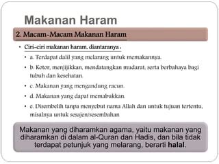 Fiqh Makanan Halal Dan Haram Part Ppt