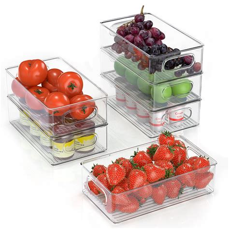 Buy Finew Stackable Fridge Storage Organiser Set Of Clear