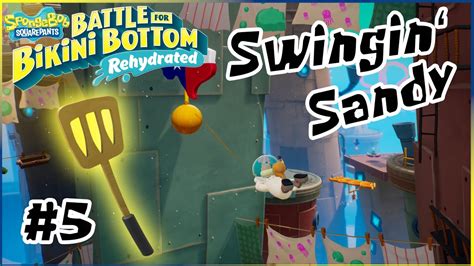 Swingin Sandy Spatula SpongeBob Battle For Bikini Bottom Rehydrated YouTube