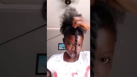 Tuto coiffure sur cheveux crépus tutocoiffure hair soincheveux YouTube