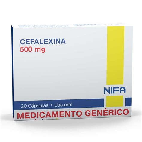 Cefalexina Mg X Capsula Farmacorp