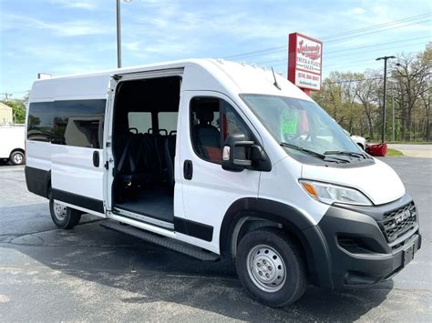 New 2023 Ram ProMaster Window Van High Roof Full Size Cargo Van In