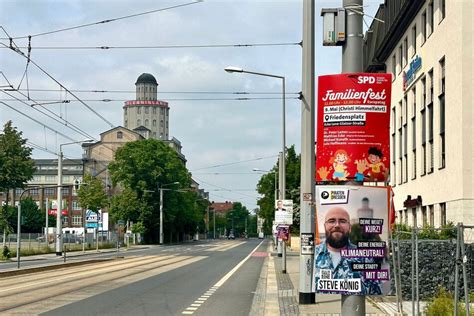 Angriff Auf Max Ecke Beim Plakatieren In Dresden Spitzenkandidat Der