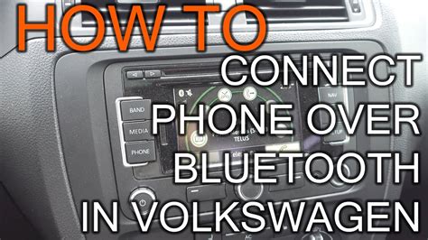 How To Connect Bluetooth Phone In VW Volkswagen Car YouTube