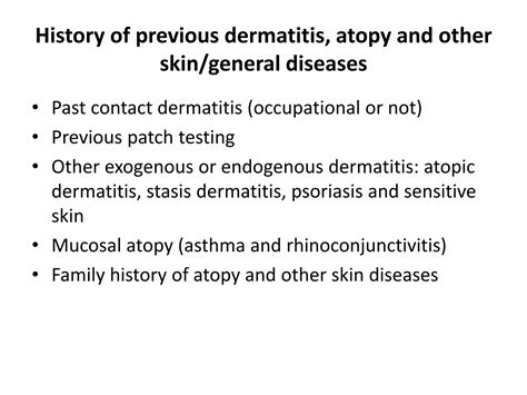 Allergic And Irritant Contact Dermatitis Ppt