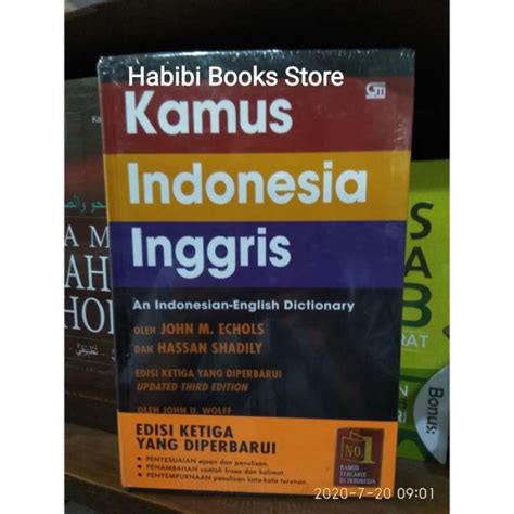 Promo Kamus Indonesia Inggris Jhon Echol Gramedia Diskon 23 Di