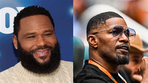 Anthony Anderson Has All The Jokes About Jamie Foxxs Comeback After