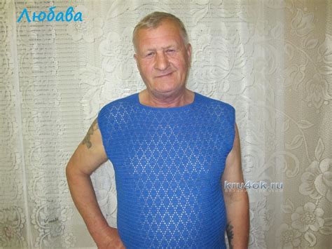 Мужская майка — работа Любавы