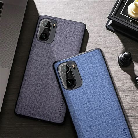 Чехол с текстильной текстурой для Xiaomi Poco F3 F2 Pro F1 Premium ...