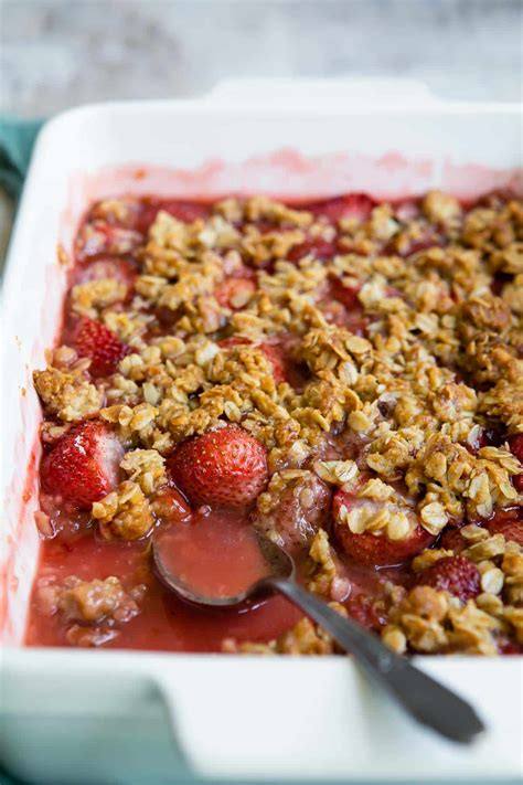 Strawberry Crisp Culinary Hill