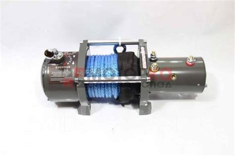 Лебедка EW 6000 lbs / 2700 кг кевларовый трос на Нива 2121 / Уаз [6000 ...