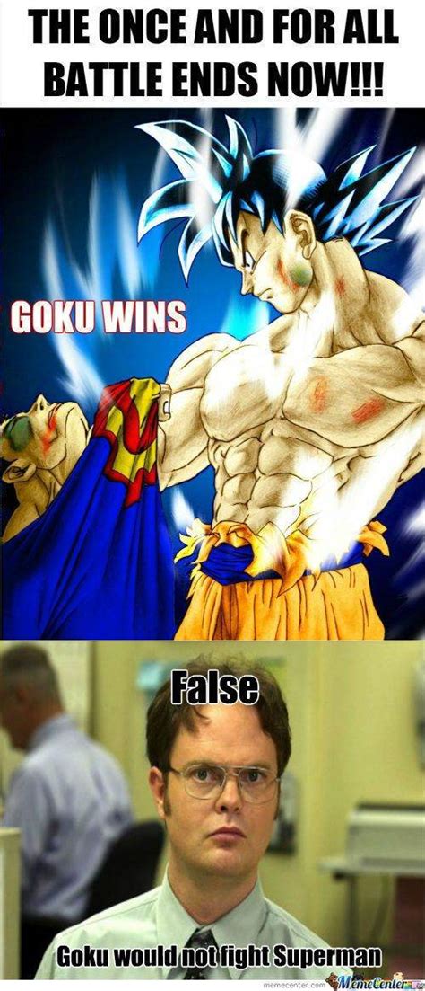 Goku vs. Superman Memes – Comics And Memes