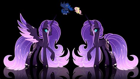 Grid Result B4 Princess Luna X Fluttershy By Sush Adopts On Deviantart