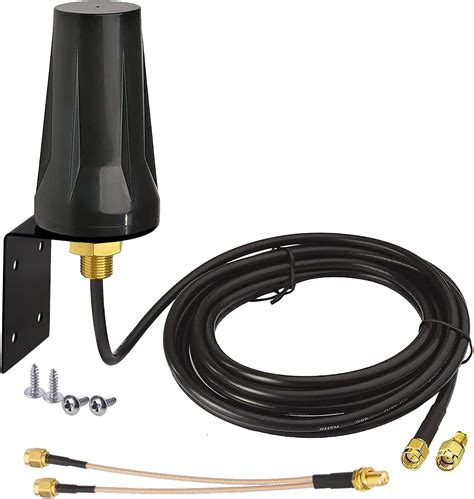 Bingfu Outdoor 4g Lte Antenna Aerial 5dbi Waterproof Wall Mount Antenna With Sma Female To Dual